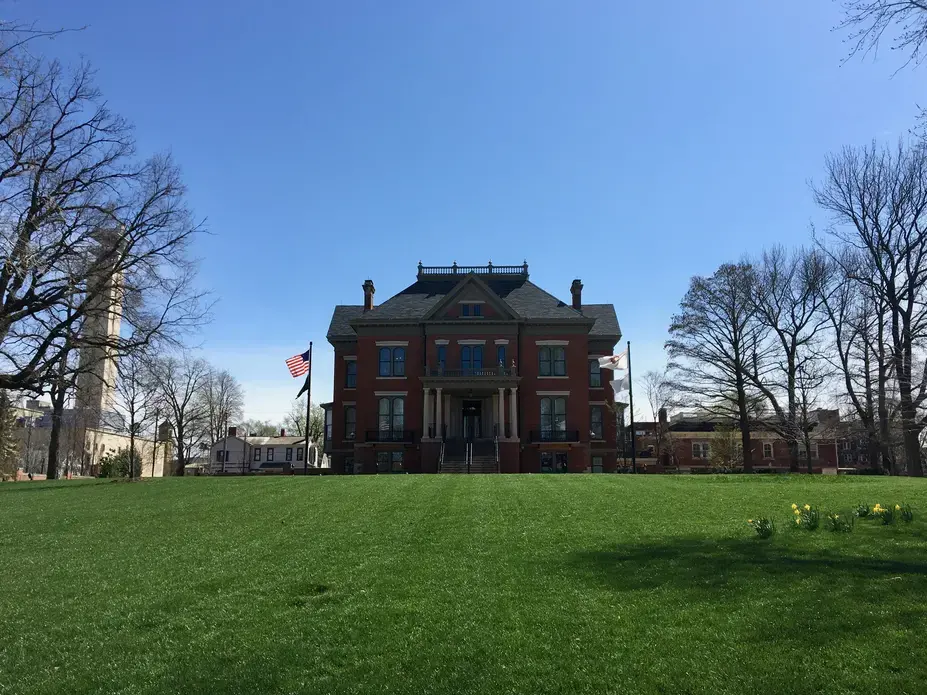 The Illinois Governor's Mansion in Springfield, Illinois. Image by Daniel Ronan. United States, 2019.