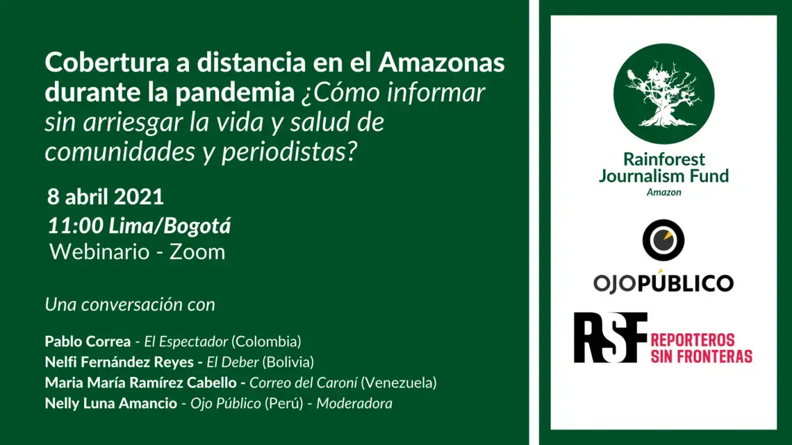Webinario sobre la cobertura a distancia