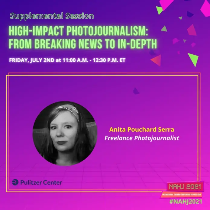 Promotional Image for High-Impact Photojournalism Event