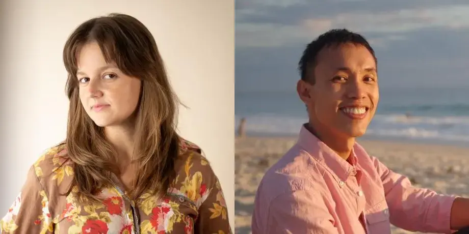 Two pictures of Manuela Andreoni and Yao-Hua Law