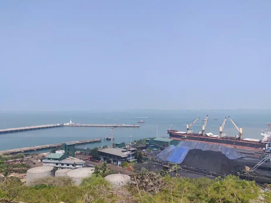 Coal being handled in the open in Vasco da Gama_s Mormugao port- So far there is no study looking at the health impact of this coal dust on the locals in the area- .jpg Coal Dust Image