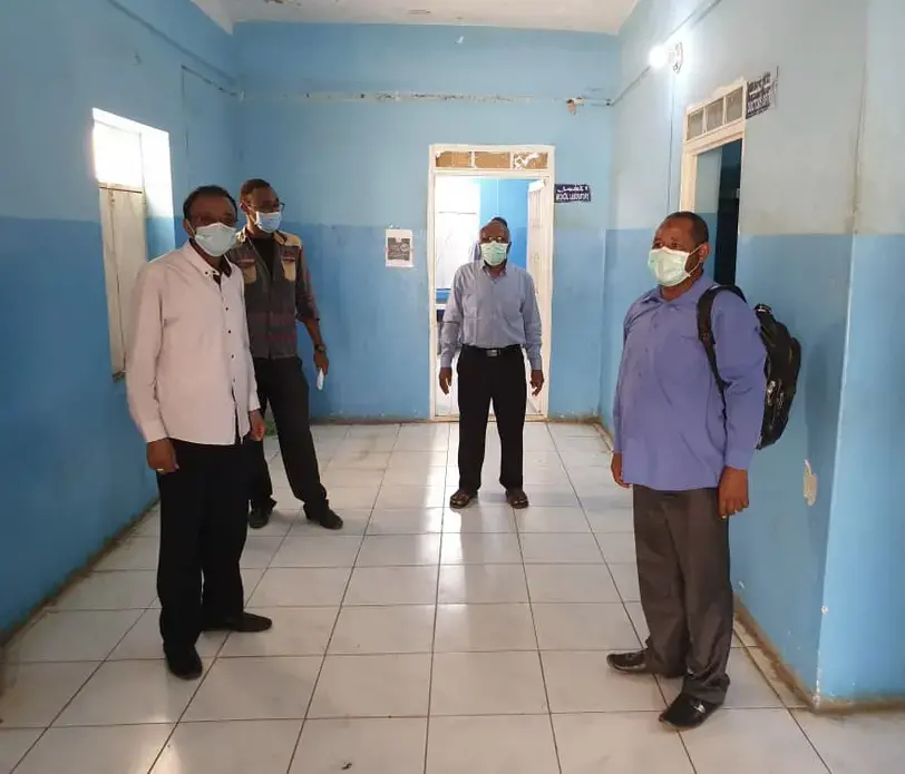 Photo of doctors in Sudan