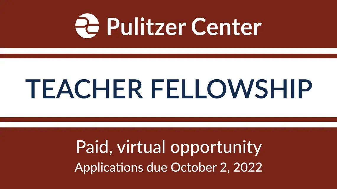 Graphic stating an extension to the deadline to submit applications for the 2022-23 Teacher Fellowship