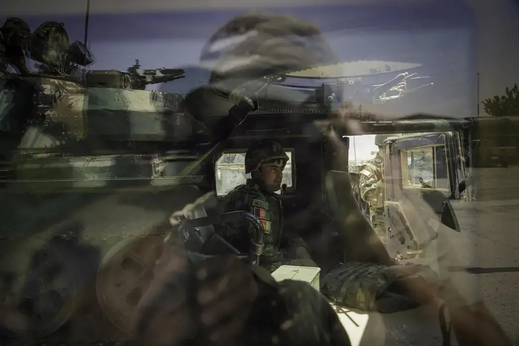 Afghan National Army soldiers in Kabul