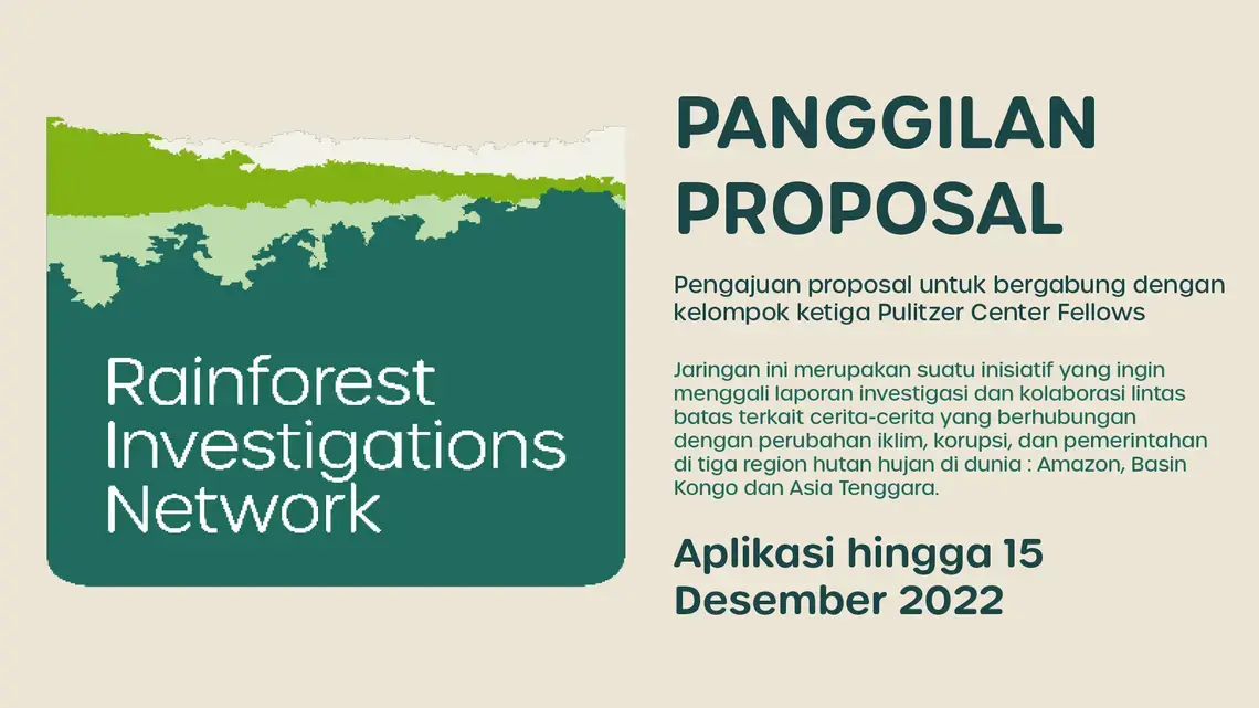 Indonesian call for proposals graphic. Proposals due by December 15.