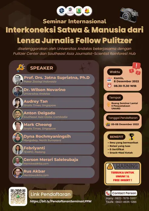 Flyerrr Betull - 2 - Edited.png Event flyer in bahasa Indonesia featuring a list of speakers