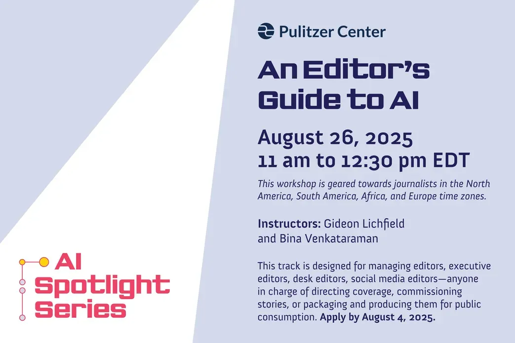 An Editor’s Guide to AI