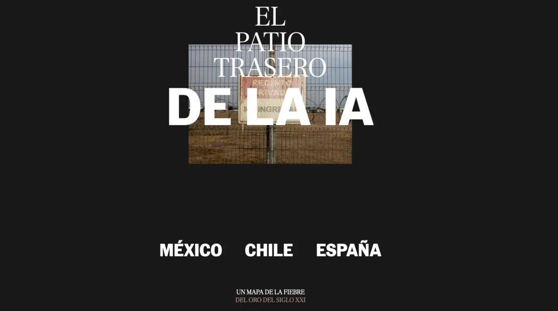 el patio trasero IA