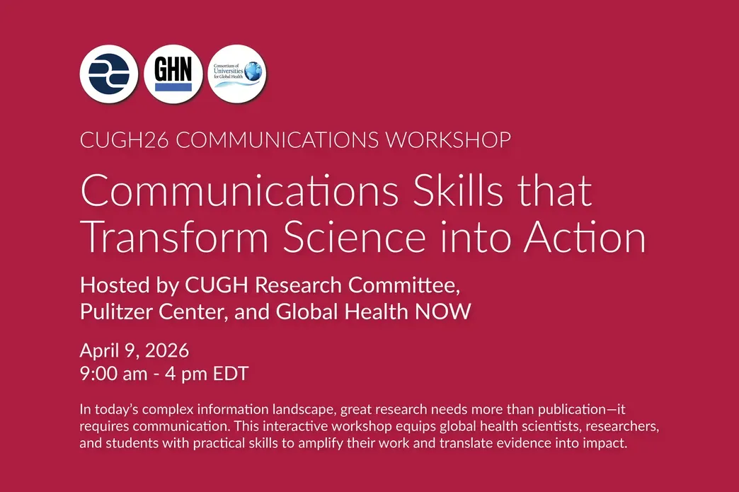 CUGH workshop graphic.