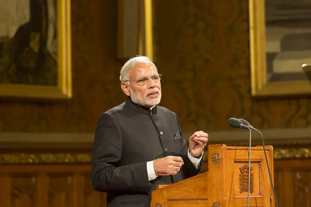 "The Prime Minister of India visits UK Parliament." Image courtesy of UK Parliament. (CC BY-NC 2.0). "The Prime Minister of India visits UK Parliament." Image courtesy of UK Parliament. (CC BY-NC 2.0).