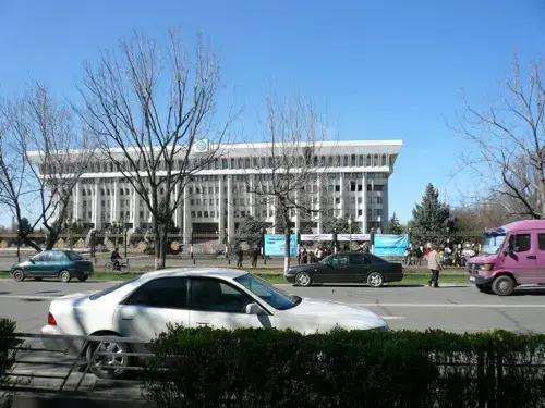 Kyrgyzstan’s presidential palace, known as the White House, was the target of two revolutions in the space of five years. 1