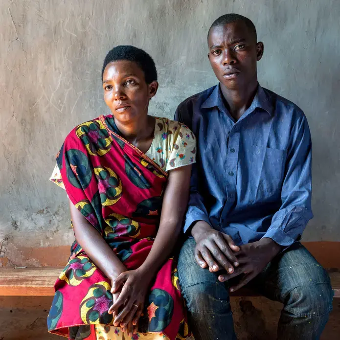 Valerie and Robert. Image by Jonathan Torgovnik. Rwanda, 2018.