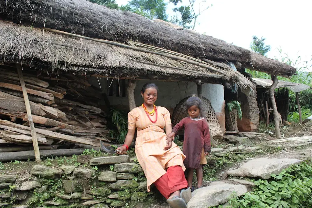 Residents of Dolakha. Image by Hanna Ingber Win. Nepal, 2011. Media file: DolakhaHouse.jpg