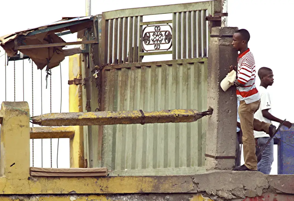 Haitian on the border