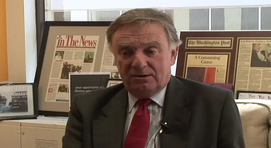 Richard Ottaway, Chairman of the Foreign Affairs Select Committee in the UK Parliament. Image by Stephen Hobbs. United States, 2011. Media file: Ottaway-Egypt-Photo_9980.jpg