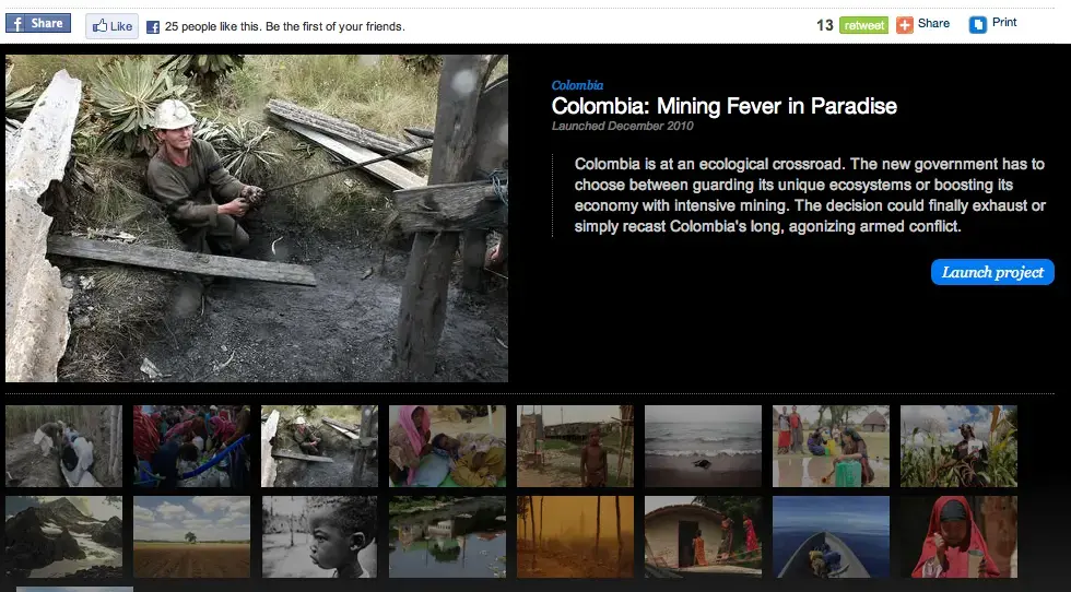 A screen shot from the Downstream Gateway (2011). image