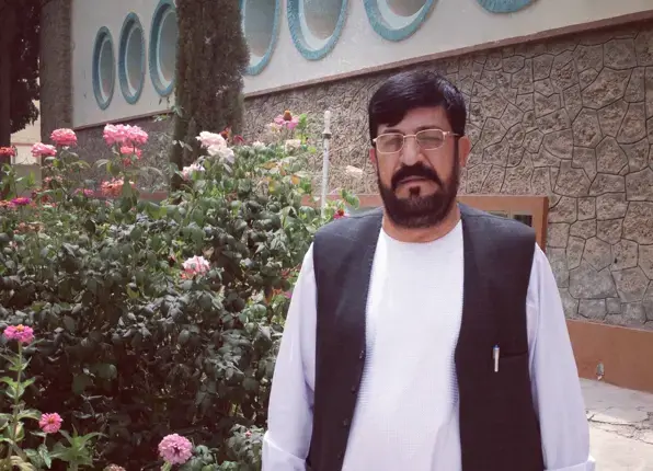 Saleem Khan Rody, the district governor of Greshk. Image by Mujib Mashal. Afghanistan, 2012. Media file: Screen shot 2012-09-30 at 1.57.30 PM.png
