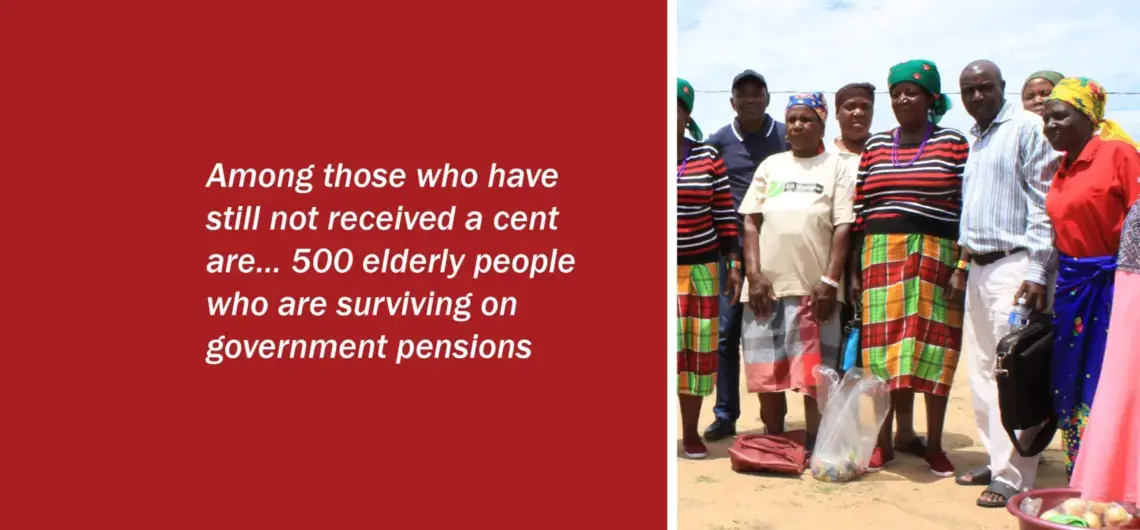 Meeting the pensioners of Lilydale who are still waiting to benefit from the MalaMala land claim. Image by Michelle Nel. South Africa, 2019.