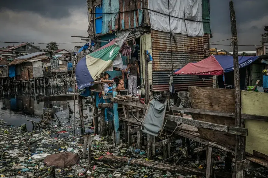 The house where Durana’s partner was shot by masked assassins. Image by James Whitlow Delano. Philippines, 2018. 