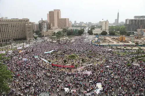 Tahrir May 27, "Second Day of Rage". Image by Sharif Kouddous, Egypt, 2011. image