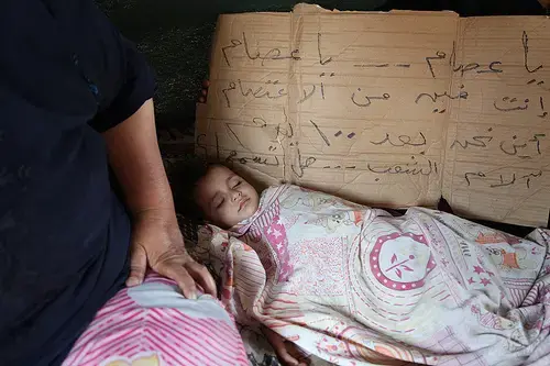 Over 1,500 Egyptian families have been evicted from their homes. Image by Nicole Salazar. Egypt, 2011. image