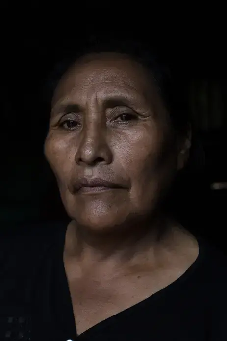 Lidia Antty opposes the construction of several hydro-electric projects in the region that would further complicate the fishermen’s current situation and potentially flood communities that live alongside the river. Image by Felipe Luna. Bolivia, 2018.
