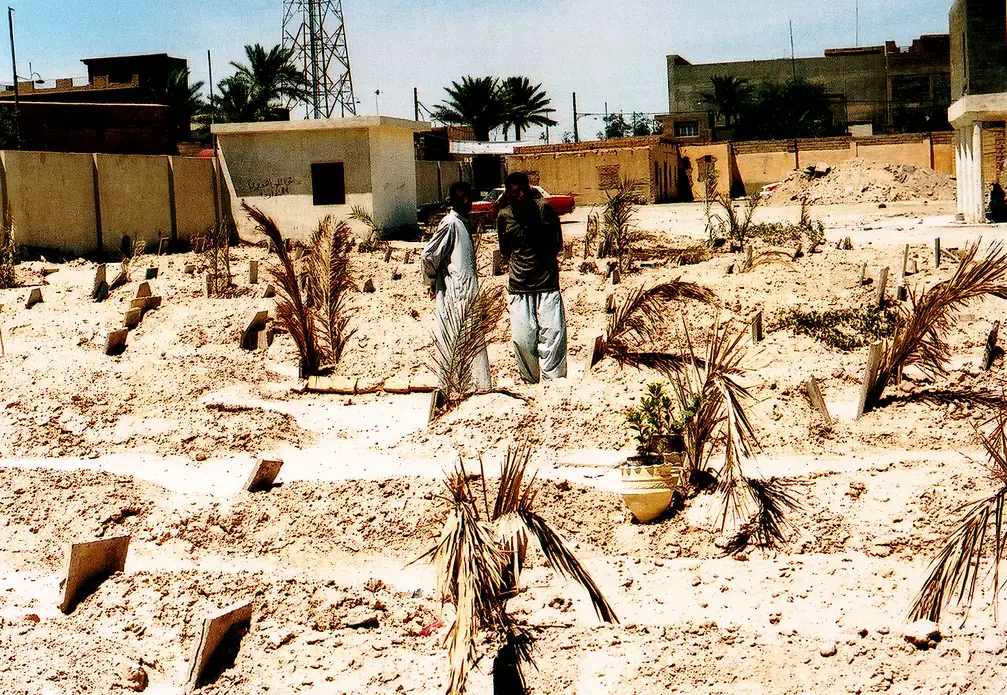 Media file: iraqcemetery.jpg