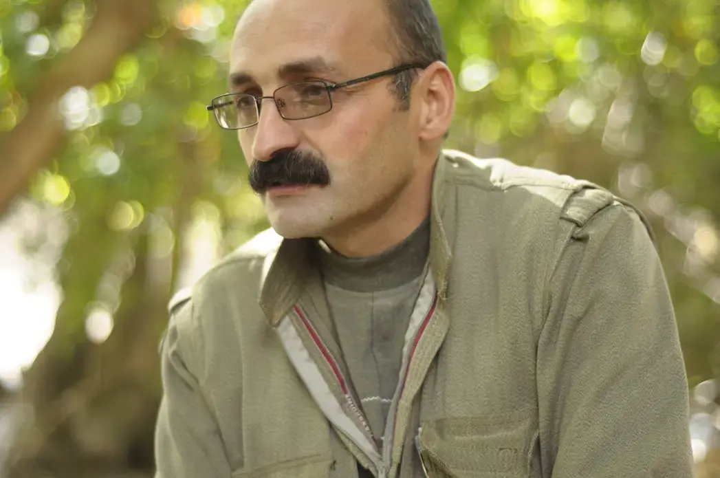 PJAK spokesman Sherzand Kamangar. Image by David Enders. Iraq, 2011. Media file: pjakleader.jpg