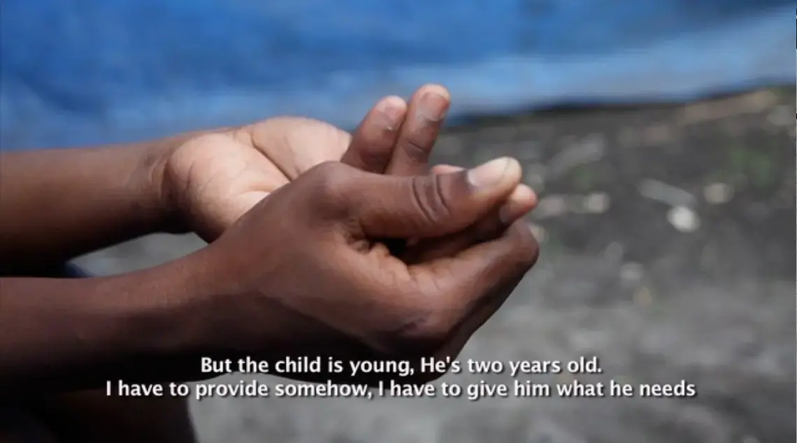 Girls in Haiti on what brought them to prostitution. Image by Andre Lamberston. Media file: sex_survival_9254_9469.jpg