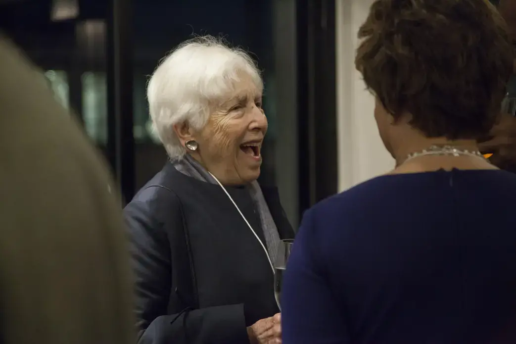 Emily Rauh Pulitzer, chair of the Pulitzer Center board of directors. Image by Jin Ding. Washington, DC, 2017.