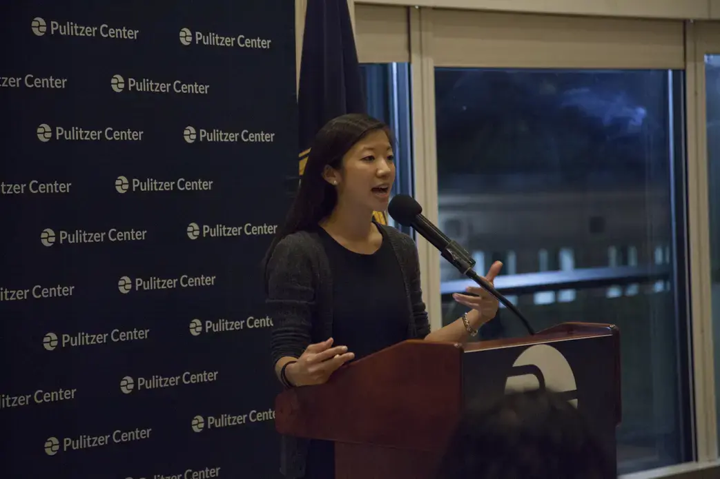 Freelance reporter and Pulitzer Center grantee Alice Su. Image by Jin Ding. Washington, DC 2017. Freelance reporter and Pulitzer Center grantee Alice Su. Image by Jin Ding. Washington, DC 2017.