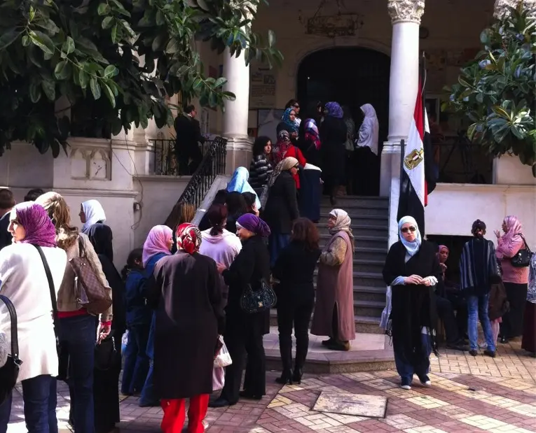 womenvotersegypt.jpg Media file: womenvotersegypt.jpg