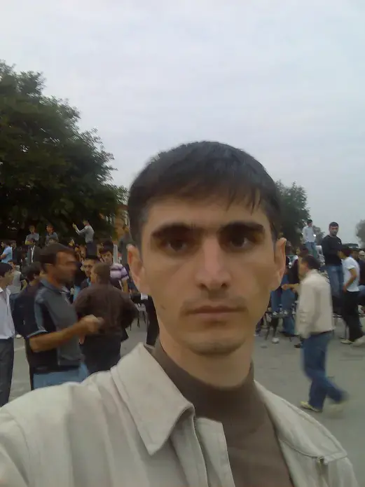 Zurab Markhiev in Nazran, Ingushetia reporting from a demonstration calling for the release of two kidnapped men. 1