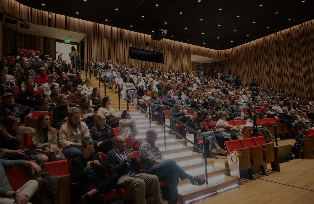 A photo of the crowd at Environmental Film Festival in Washington, D.C.
