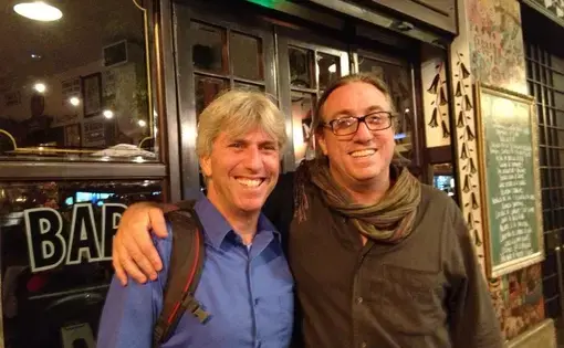 Jeff Kelly Lowenstein and Jon Lowenstein in Chile. Media file: jonandjeffforpc.jpg