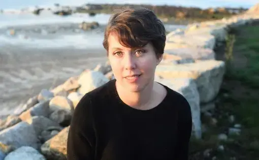 Kristen Roupenian, author of 'Cat Person' and 'You Know You Want This.'  Image courtesy of NPR 1A.