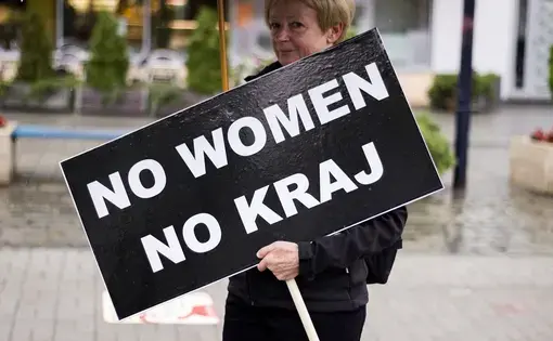 Czarny Protest. Image by Iga Lubczańska/CC BY 2.0. Poland, 2017.