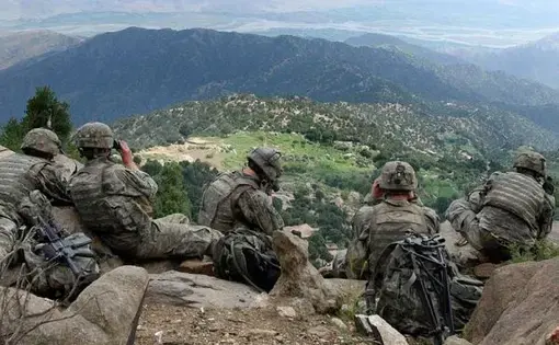 Scouts pull overwatch in Kunar Province. Image by Staff Sgt. Brandon Aird, courtesy of Wikicommons. Afghanistan, 2006.