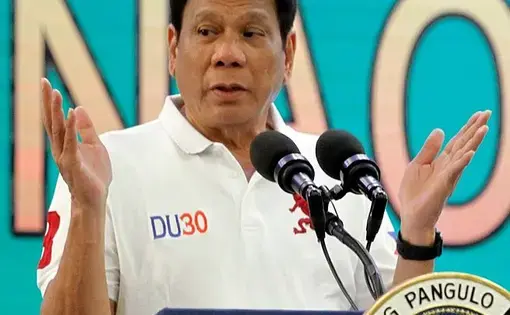 President Rodrigo Roa Duterte. Image courtesy of Wiki Commons. The Philippines, 2016.