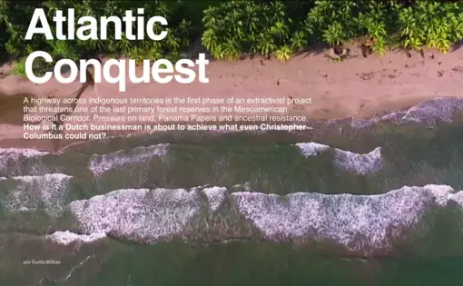 Media file: The landing page for the Atlantic Conquest project