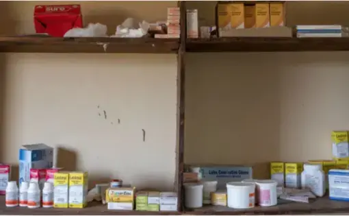 The dispensary in  Boji-Heri, Wajir County, Kenya. Image by Peter DiCampo. 2018.