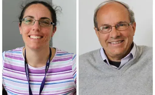 Rachel Lippmann (left) and William Freivogel discussed the way in which police departments use civil asset forfeiture as well as its legal implications on "St. Louis on the Air." Image by Evie Hemphill. USA, 2018.