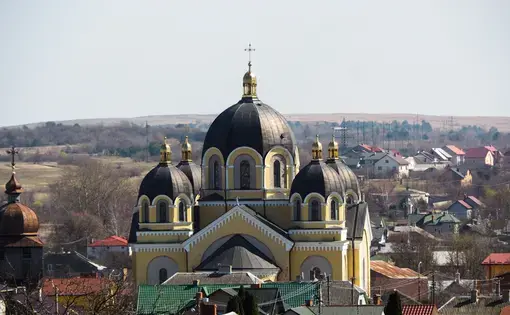Church of St. George in Yavoriv, Lviv region of Ukraine. Image by Shutterstock. Ukraine, undated.