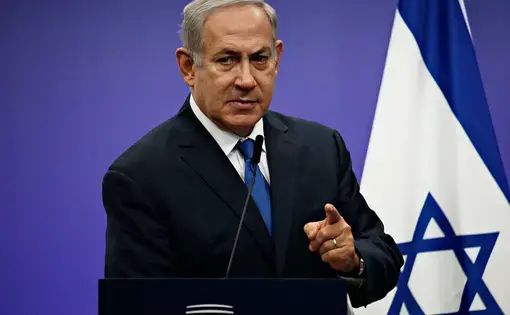 Press statement by Prime Minister of Israel Benjamin Netanyahu at the European Union headquarters in Brussels, Belgium on Dec. 11, 2017. Image by Alexandros Michailidis / Shutterstock. Belgium, 2017.