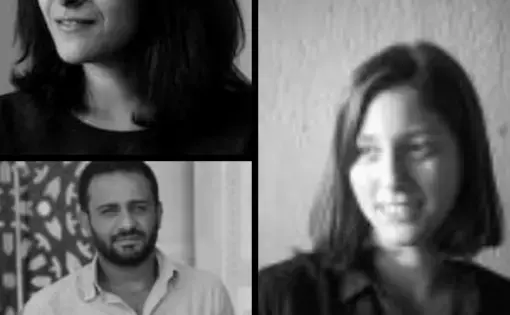 Maggie Michael (top left), Maad al-Zikry (bottom left) and Nariman el-Mofty (right).