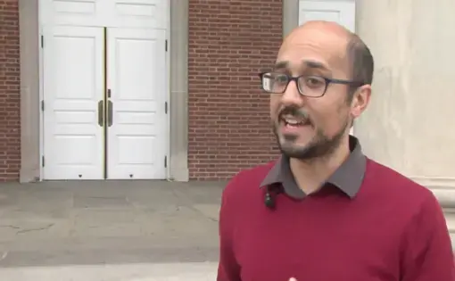 Screenshot of FOX8 news segment.