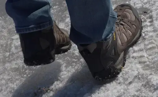 Farmers with their boots on the ground in South Dakota say the increase in snow and rain has changed how they farm. Image by Brad Van Osdel / South Dakota Public Broadcasting. United States, 2020.