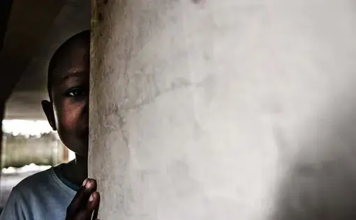 Children who have been branded as witches have been chained up, starved, beaten, and even set on fire. Image by Marc Ellison/Al Jazeera. Nigeria, 2018.