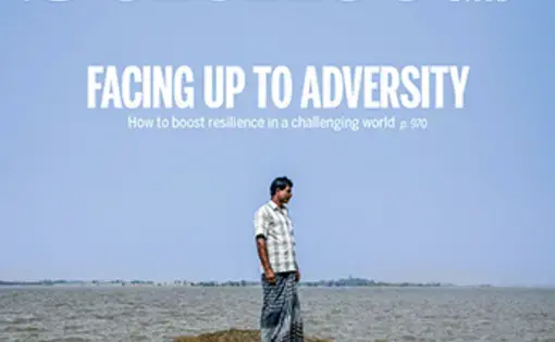 Tanmoy Bhaduri's photo was featured on the cover of Science Magazine's March 2018 issue.