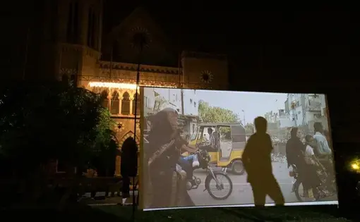 Ivan Sigal's Karachi photos exhibited at Numaish Karachi. Image courtesy of Numaish Karachi. Pakistan, 2015. Media file: unnamed.jpg